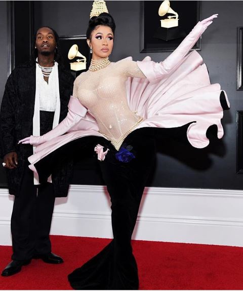 Celebrities, Fans React To Cardi B's Grammy Success