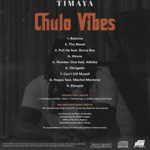 Timaya Shares Tracklist and Release Date For 'Chulo Vibes' E.P