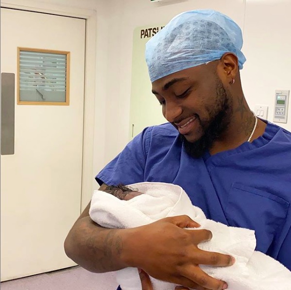 Davido welcome baby with Chioma