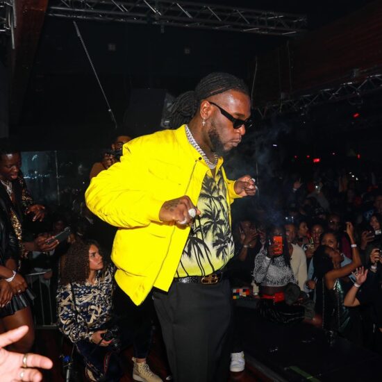 Burna Boy Gets Plaque as Stormzy's 'Own it' Goes Platinum