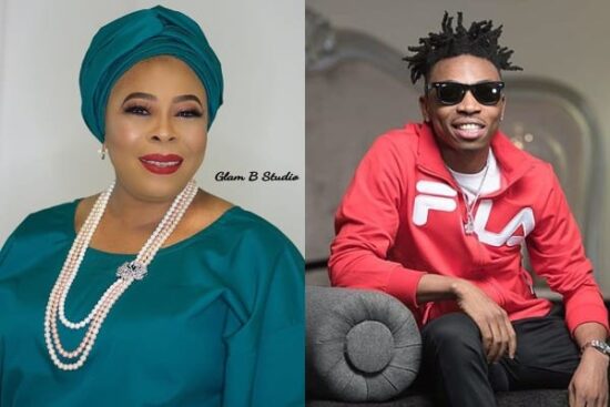 Actress Toyin Adewale opens up on her relationship with son Mayorkun
