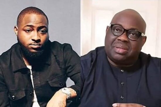 Davido reacts as Dele Momodu congratulates him on 'Fem' success