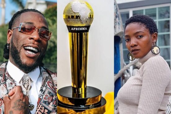 Burna Biy, Simi, others win big at AFRIMMA 2020