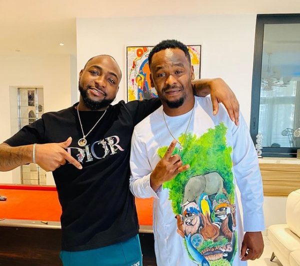 Zubby Michael excited as he meets up with Davido »