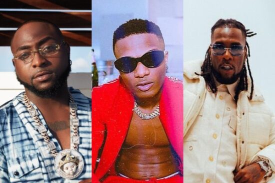 Davido surpasses Wizkid, Burna Boy as most followed African Artist