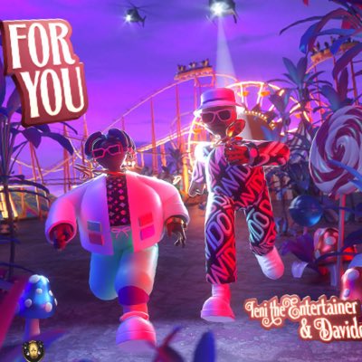 Fans react to Teni's latest single,"For You" featuring Davido