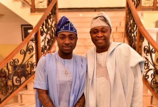 Davido Posts Epic Throwback Pics Of His Father And Aliko Dangote