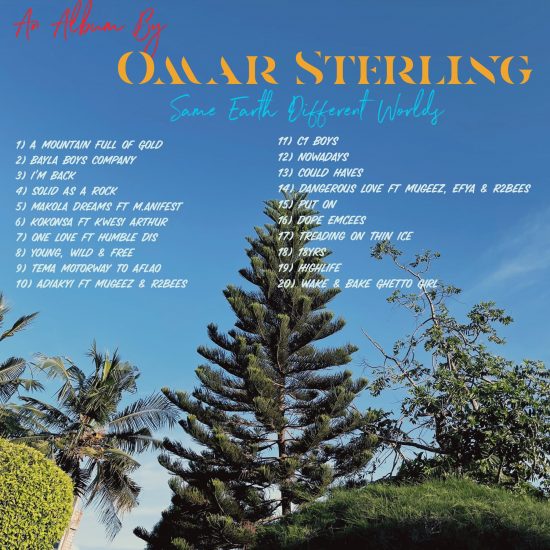 Omar Sterling - Same Earth Different Worlds Album Tracklist