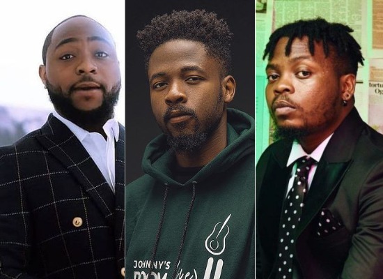 Top 10 Naija/Nigerian songs of the week - Davido, Olamide make the list