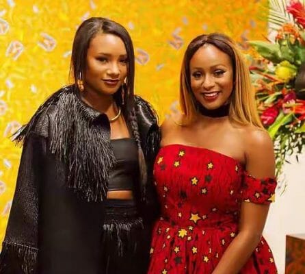 DJ Cuppy reacts as her sister, Temi Otedola reveals she loves Twitter