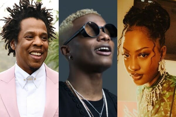Jay Z creats a new Tidal playlist which features Wizkid and Tems