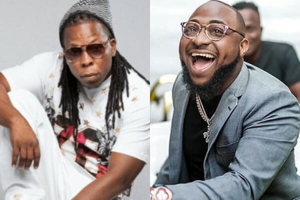 Reactions as Ghanaian rapper, Ayigbe Edem meets Davido for the first time