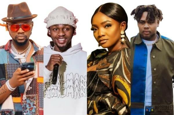 Kizz Daniel releases teaser for his upcoming tune with Omah Lay, Simi, and BNXN