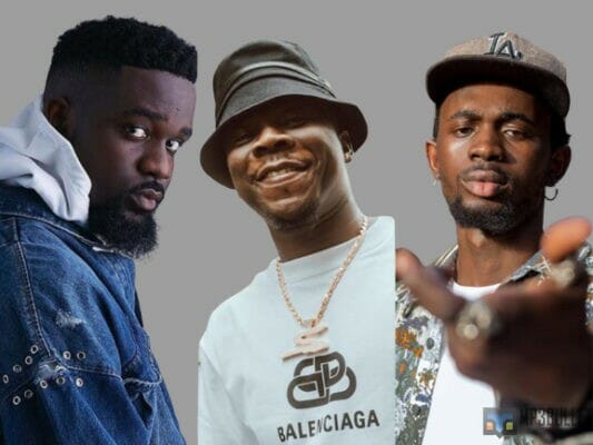 Sarkodie, Stonebwoy, Black Sherif, others nominated for Ghana artist of the year.