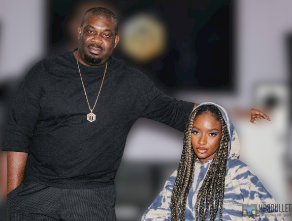 Don Jazzy reacts to Ayra Starr's "Rush" hitting top spot in another country