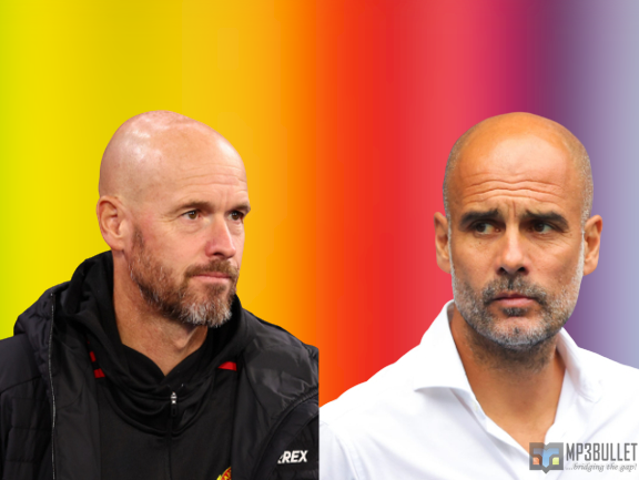 Erik ten Hag reacts to Pep Guardiola's claims that Man United is "finally coming back."