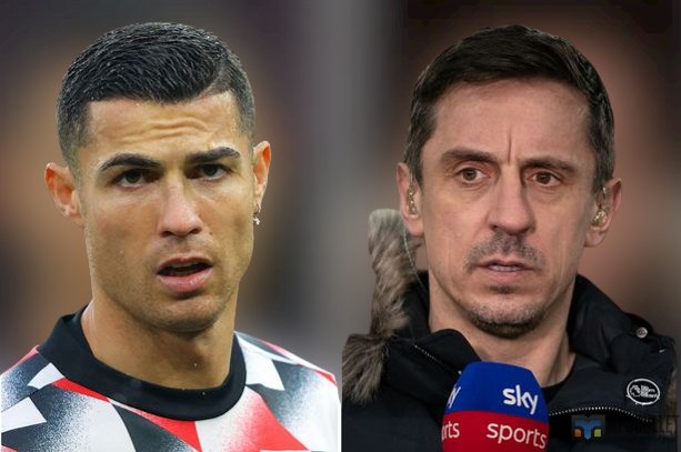 Cristiano Ronaldo throws shade at Gary Neville for his'easy criticism'