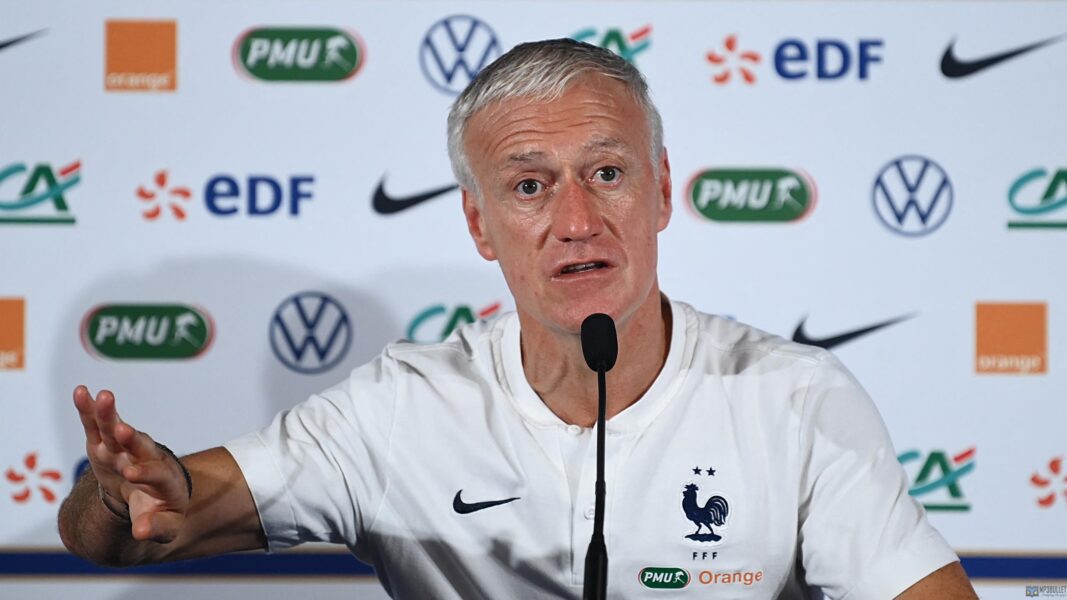 Didier Deschamps reacts to claims Benzema could return to France’s World Cup squad.
