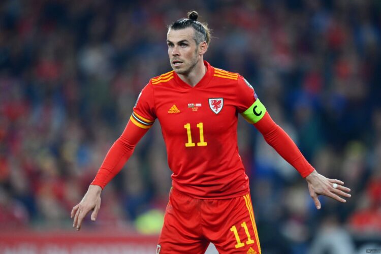 Gareth Bale becomes Wales' all-time appearance record.