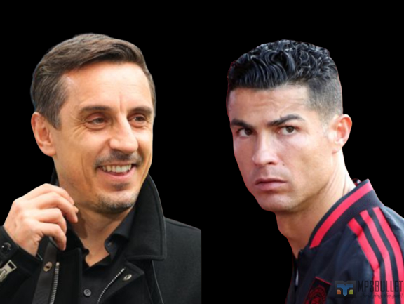 Gary Neville lashes out at Ronaldo in backstage footage after brutal snub