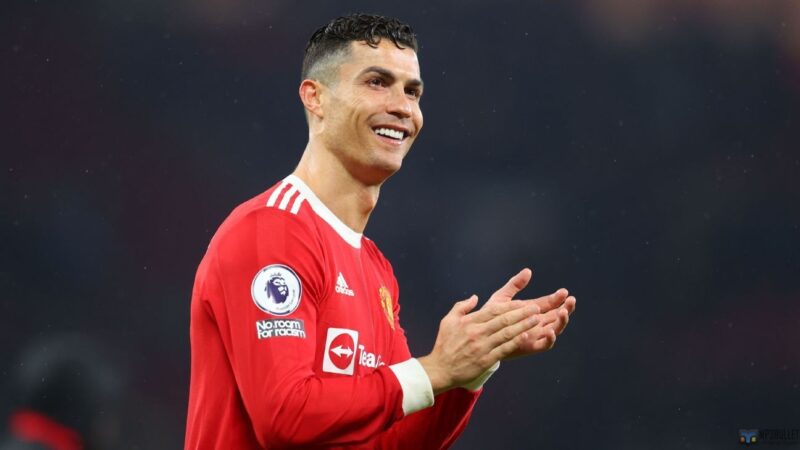 Manchester United bid farewell to Cristiano Ronaldo in the matchday programme.
