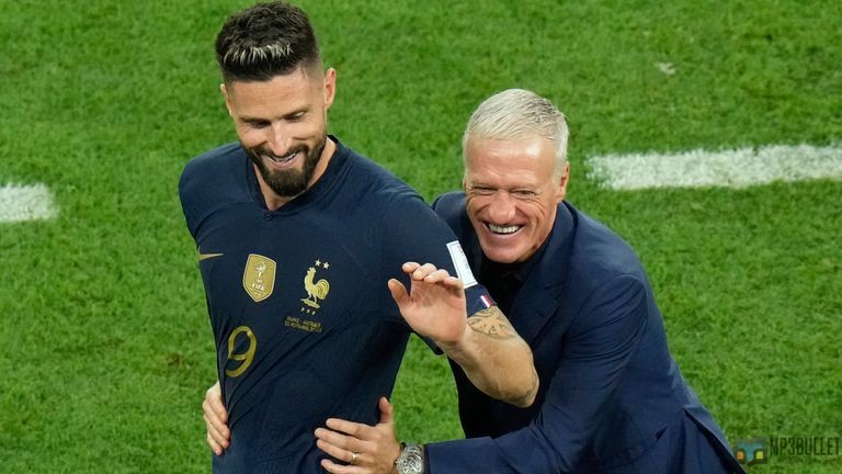 Deschamps explains why he subbed Olivier Giroud in 40th minute of World Cup final