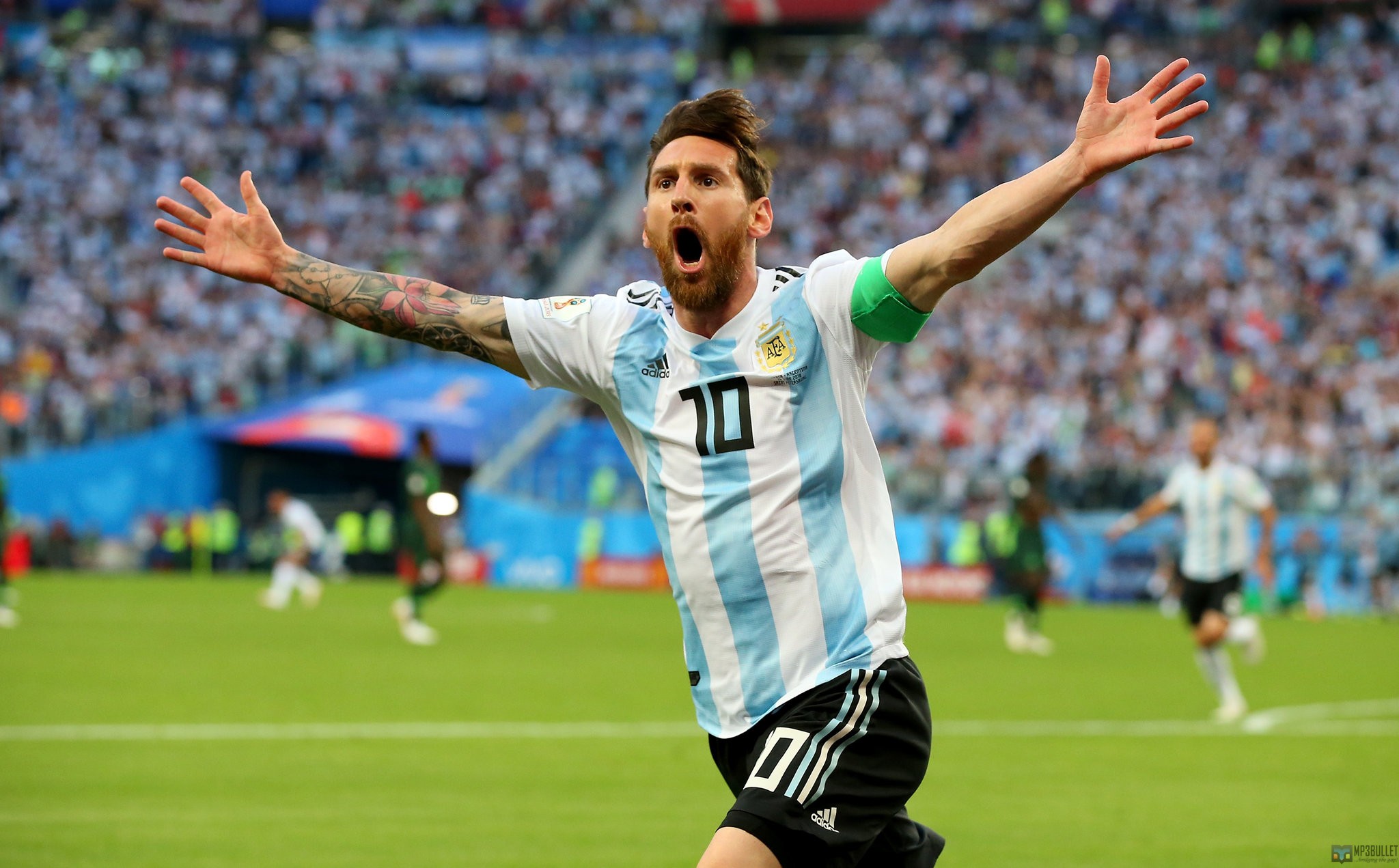 Argentina's Lionel Messi on reaching the 2022 FIFA World Cup final.