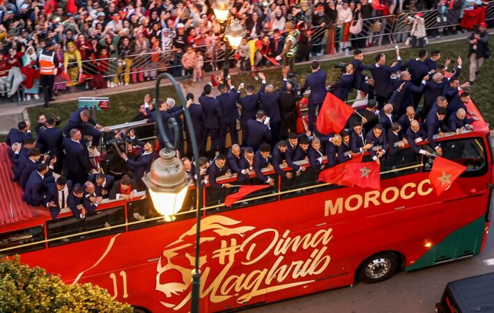 WATCH: Morocco get heroic welcome in Rabat after making World Cup history