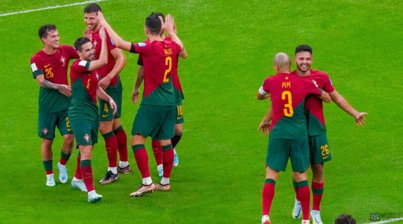 How Portugal's players reacted to Cristiano Ronaldo being benched from Switzerland's win.