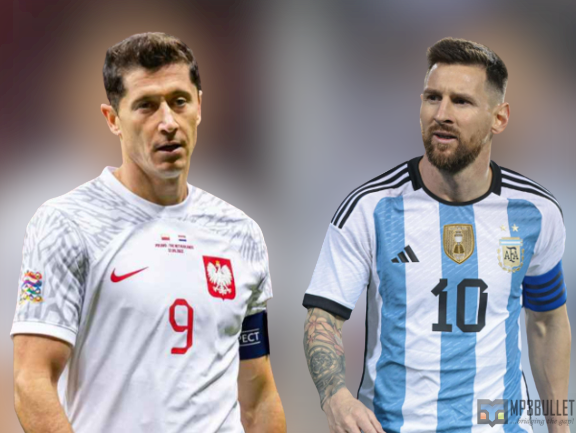 Lewandowski discloses what he whispered in Messi’s ear after clashing with Argentina star in Poland World Cup clash.
