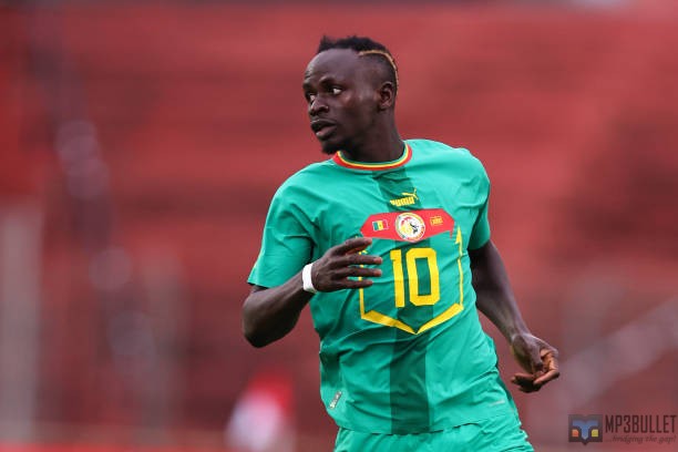 Sadio Mane reacts to Senegal's World Cup defeat to England