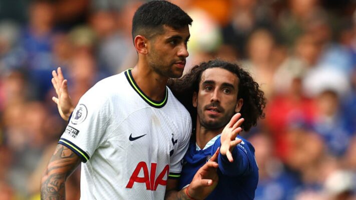 Cristian Romero claims hair-pull on Marc Cucurella was act of'revenge'