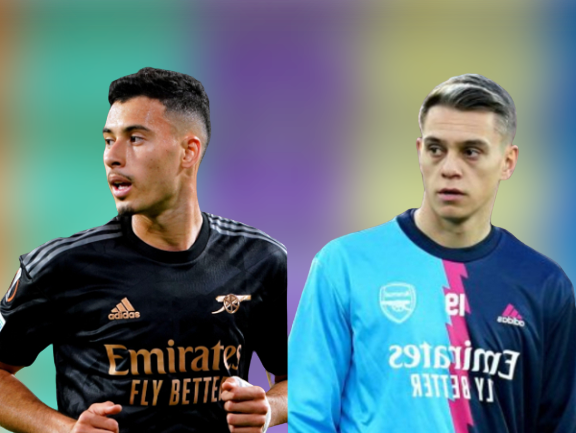 Gabriel Martinelli discusses Arsenal's signing of Leandro Trossard.