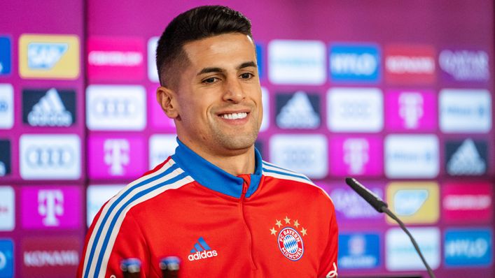 Joao Cancelo talks on Pep Guardiola spat as he completes the transfer to Bayern Munich.