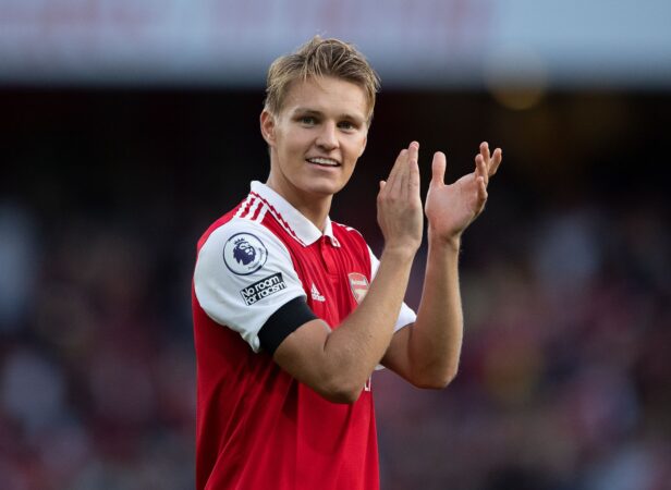 Martin Odegaard discloses what Arsenal think of Man City title challenge