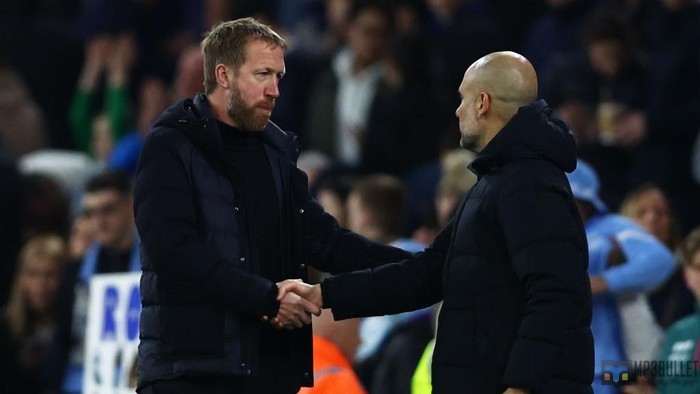 Pep Guardiola advises Chelsea FC about Graham Potter's potential.