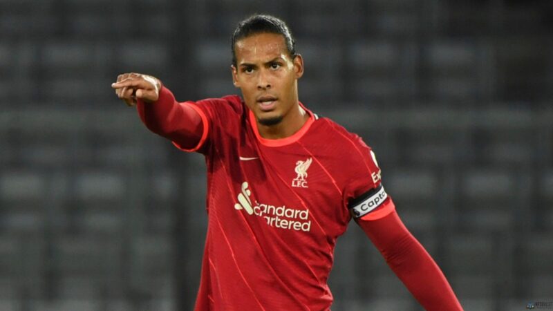 Liverpool suffered a major injury setback to Virgil van Dijk.