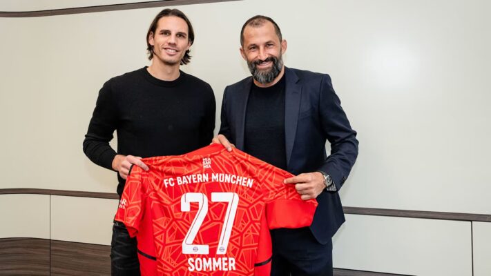 Bayern Munich announce signing of Yann Sommer