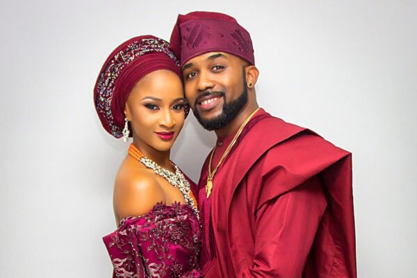 Banky W openly thanks Adesua for staying with him on political journey.